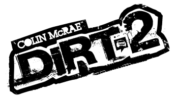 Dirt 2 title screen for Nintendo DS